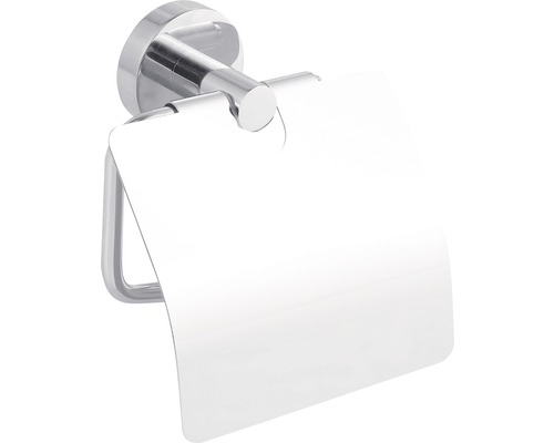 TESA Smooz toiletrolhouder met klep RVS 130x145x54 mm