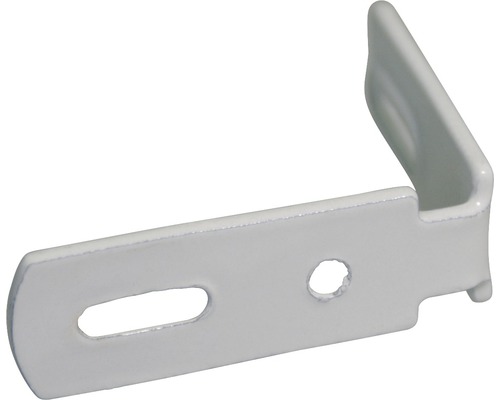 Metalen hoekverbinding met bevestigingsgaten