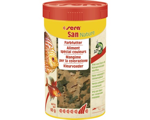 SERA San Color Vissenvoer vlokken 250 ml