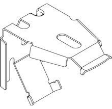 Metalen beugel voor wandmontage