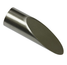 GARDINIA Memphis eindknop lazio rvs-optiek ø 16 mm 2 stuks