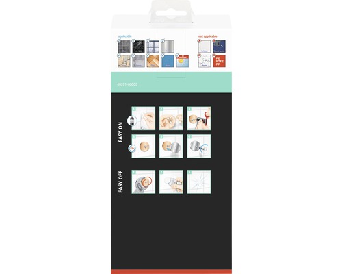 Instructies voor het aanbrengen en verwijderen van een bevestigingsoplossing