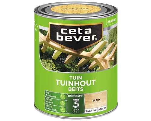 CETABEVER Tuinhoutbeits transparant zijdeglans blank 750 ml