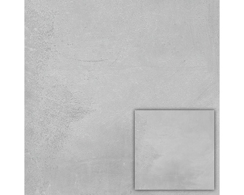 Wand- en vloertegel Newstreet fog licht grijs 60,x60,5 cm Cementtegel met een mat oppervlak