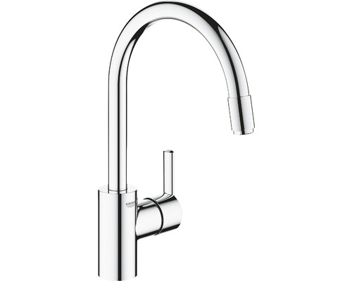 GROHE Keukenkraan Feel met uittrekbare handdouche 32671002 chroom