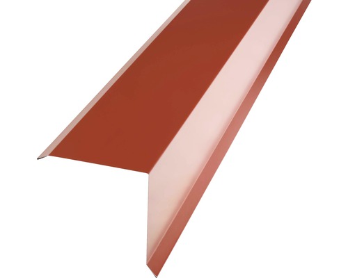 PRECIT Randhoek voor dakpanplaat, metaal RAL3009 oxiderood, 1000x95x100 mm