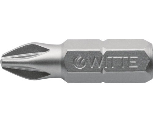 Witte schroevendraaierbit kruiskop