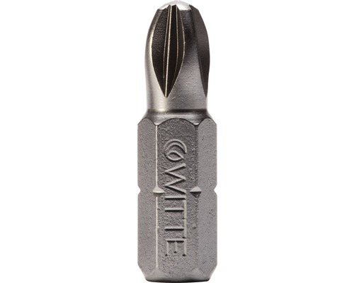 WITTE Bit Stainless ¼" 25 mm Pozidriv PZ 3