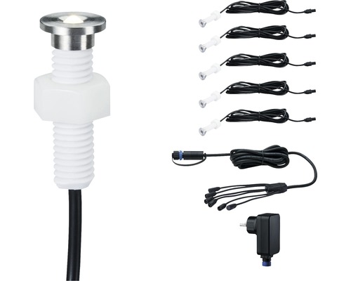 PAULMANN Plug & Shine inbouwlamp MicroPen II IP67 24V (basisset) PAULMANN Plug & Shine inbouwlamp MicroPen II IP67 24V (basisset)