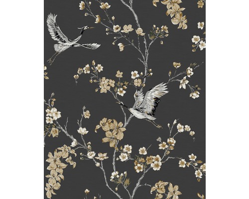 SUPERFRESCO EASY Vliesbehang 108225 Alexa Crane antraciet/goud SUPERFRESCO EASY Vliesbehang 108225 Alexa Crane antraciet/goud
