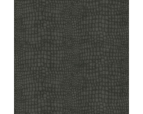Grijs behang met krokodillenleertextuur