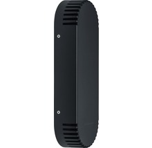 Zwarte buitenlamp van metaal