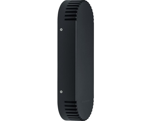 Zwarte buitenlamp van metaal