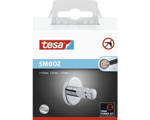 Tesa Smooz kledinghaak met Power Kit verpakking