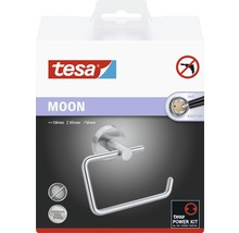 TESA Moon toiletrolhouder zonder klep RVS 138x105x50 mm