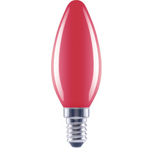 Rode kaarslamp met E14 fitting