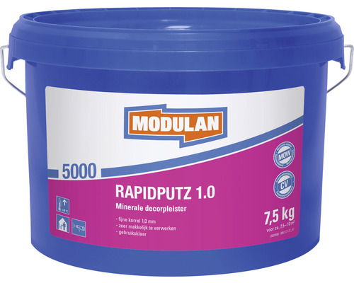 MODULAN 5000 Rapidputz korrelgrootte 1,0 mm 7,5 kg MODULAN 5000 Rapidputz korrelgrootte 1,0 mm 7,5 kg