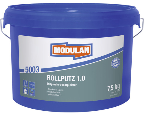 Emmer dispersie sierpleister Rollputz 1.0, 7,5 kilogram