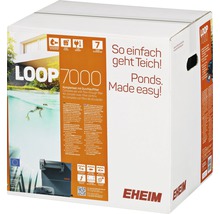 Verpakking van de EHEIM Loop 7000 doorstroomfilter complete set voor vijvers
