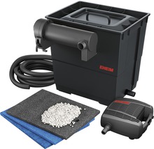 EHEIM vijverfilter met filterspons, filtervlies, filtermedium en vijverpomp