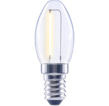 FLAIR LED schakelbordlamp E14/0,45W C7 warmwit helder