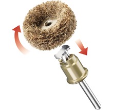 Schuurmop met schacht voor boormachines