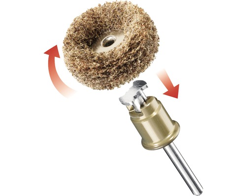 Schuurmop met schacht voor boormachines