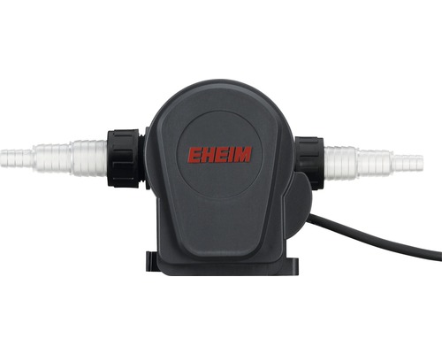 Eheim Logo op een aquarium pomp