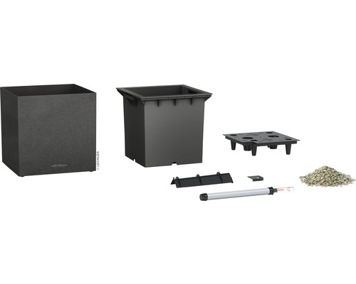 Bloembak met irrigatiesysteem en accessoires