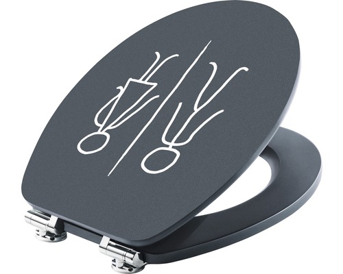 Toiletbril met motief