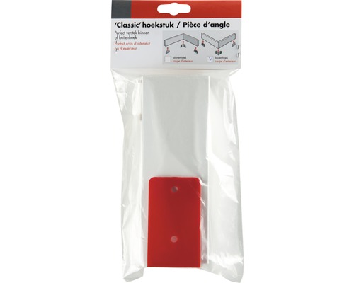 Kunststof hoekstukken in verpakking