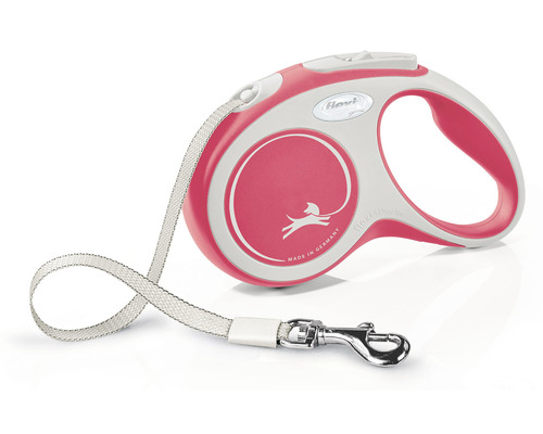 Flexi rollijn met riem en karabijnhaak voor honden