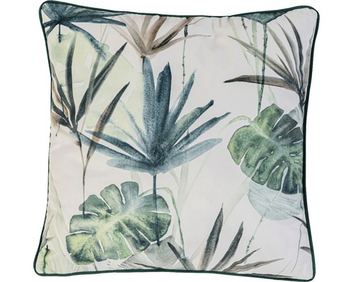 Decoratief kussen met plantenmotief