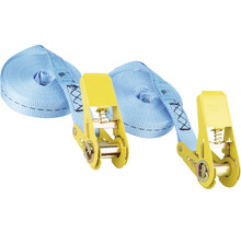 Twee spanbanden met ratel