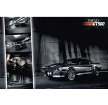 PLANET PICTURES Decopaneel Mustang GT500 61x91 cm