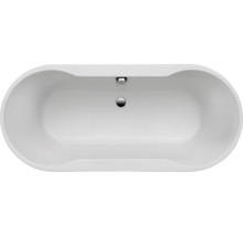 Ovaal gevormd bad van bovenaf