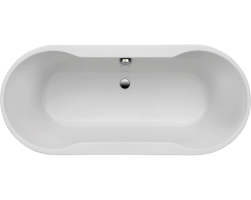 Ovaal gevormd bad van bovenaf