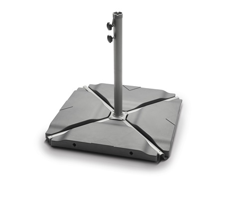 Vierkante parasolvoet met standaard