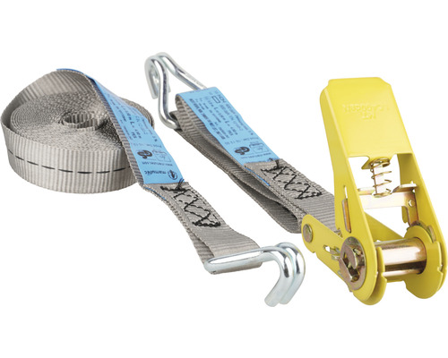 Spanband met ratel en haken