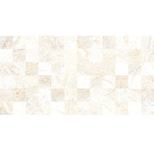 Decoratietegel Quarzite warmwit 32x62,5 cm