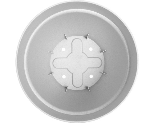 Kunststof plantenpot van bovenaf