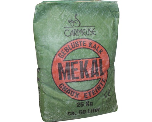 Carmeuse mekal metselkalk 25 kg 