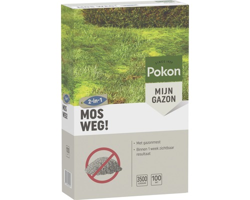 Pokon Mijn Gazon mosbestrijder verpakking