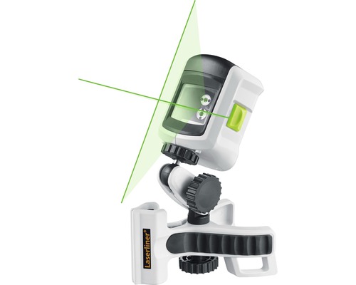 Laserliner kruislijnlaser met groene laserlijnen