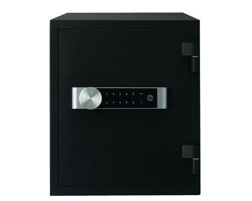 YALE High Security elektronische brandwerende documentkluis large YFM/420/FG2 Zwarte kluis met digitaal cijferslot