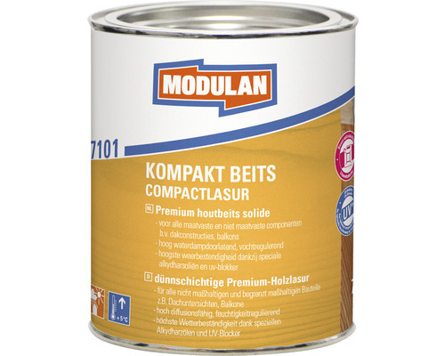 MODULAN 7101 Kompakt beits zijdeglans transparant 750 ml