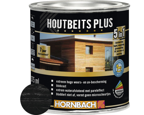 HORNBACH Hybride houtbeits RAL 7016 antraciet 375 ml