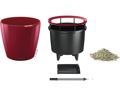 Lechuza Classico 21 plantenbak complete set met bewateringssysteem en accessoires