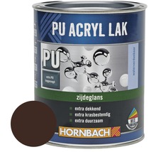 HORNBACH PU Acryl lak zijdeglans chocoladebruin 750 ml-thumb-0