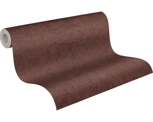 Behangrol met bruine steenlook